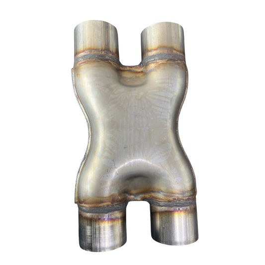 X Pipe Rush Acero Inoxidable Boquillas 2.5” Alto Flujo X-2525